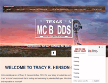 Tablet Screenshot of mcbdds.com